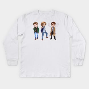 Supernatural Kids Long Sleeve T-Shirt